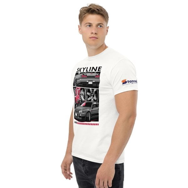 Nissan Skyline R34 GTR Men's Car Graphic T-shirt