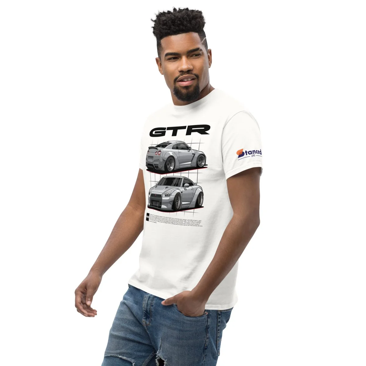 Nissan GTR R35 Men's Graphic T-shirt - Image 26