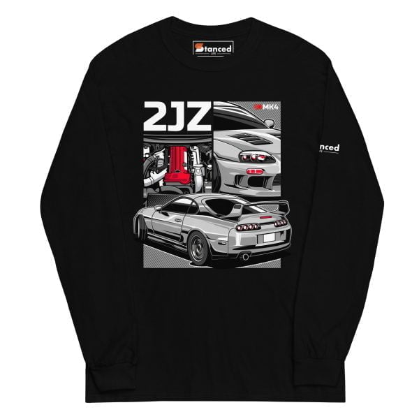 Toyota Supra MKIV 2JZ Men’s Long Sleeve Shirt