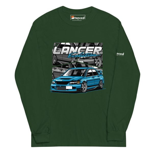 Mitsubishi Lancer Evo 10 Men’s Long Sleeve Shirt