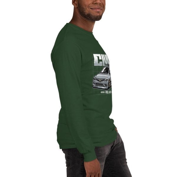 Honda Civic "FD2 Life" Men’s Long Sleeve Shirt