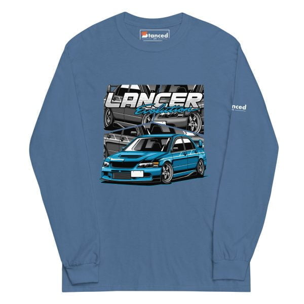 Mitsubishi Lancer Evo 10 Men’s Long Sleeve Shirt