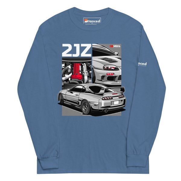 Toyota Supra MKIV 2JZ Men’s Long Sleeve Shirt
