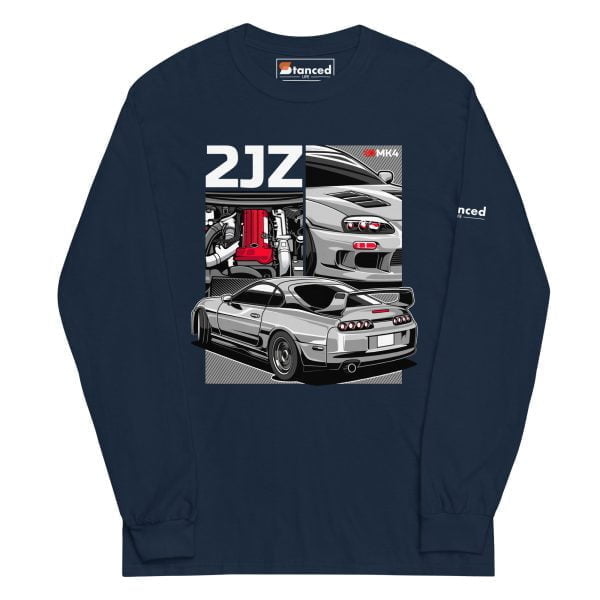 Toyota Supra MKIV 2JZ Men’s Long Sleeve Shirt