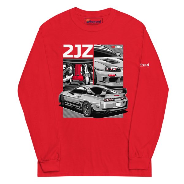 Toyota Supra MKIV 2JZ Men’s Long Sleeve Shirt