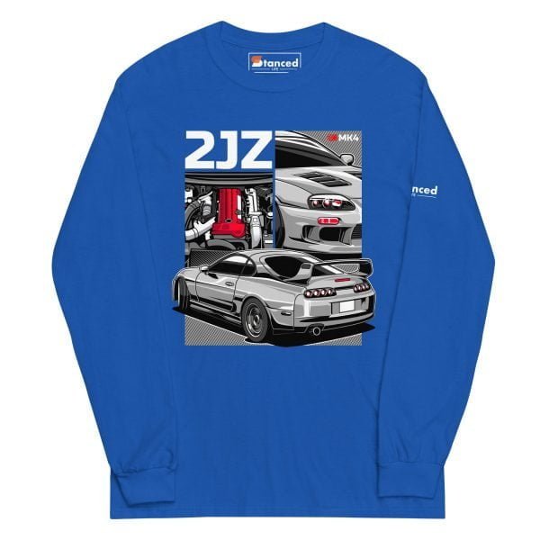 Toyota Supra MKIV 2JZ Men’s Long Sleeve Shirt