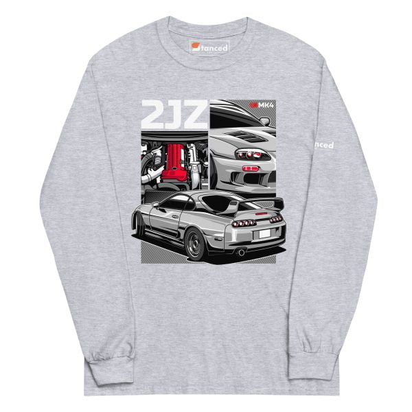 Toyota Supra MKIV 2JZ Men’s Long Sleeve Shirt