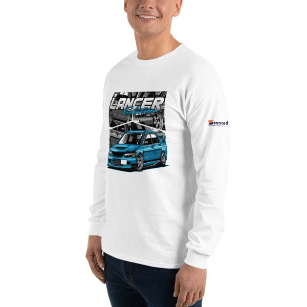 Mitsubishi Lancer Evo 10 Men’s Long Sleeve Shirt