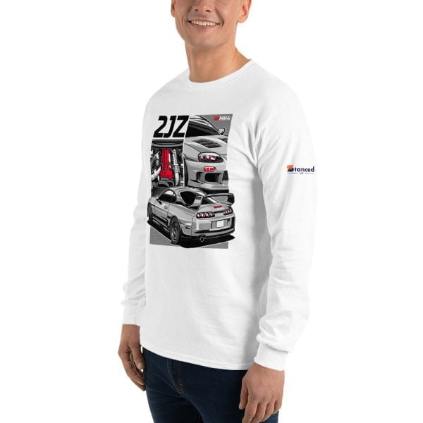 Toyota Supra MKIV 2JZ Men’s Long Sleeve Shirt