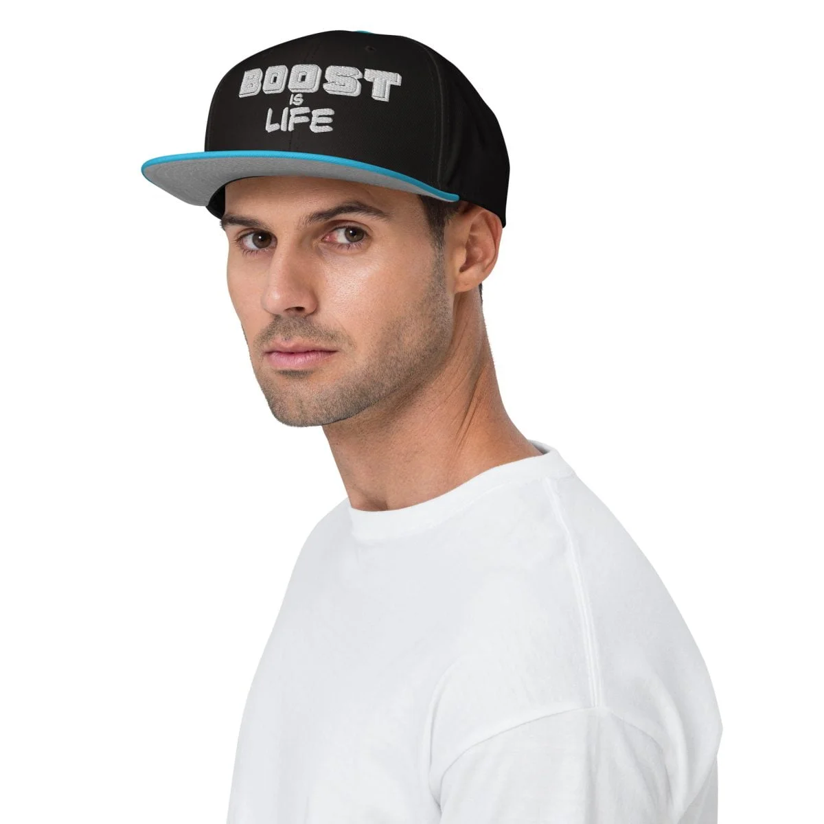 Turbo Boost is Life Snapback Hat - Image 4