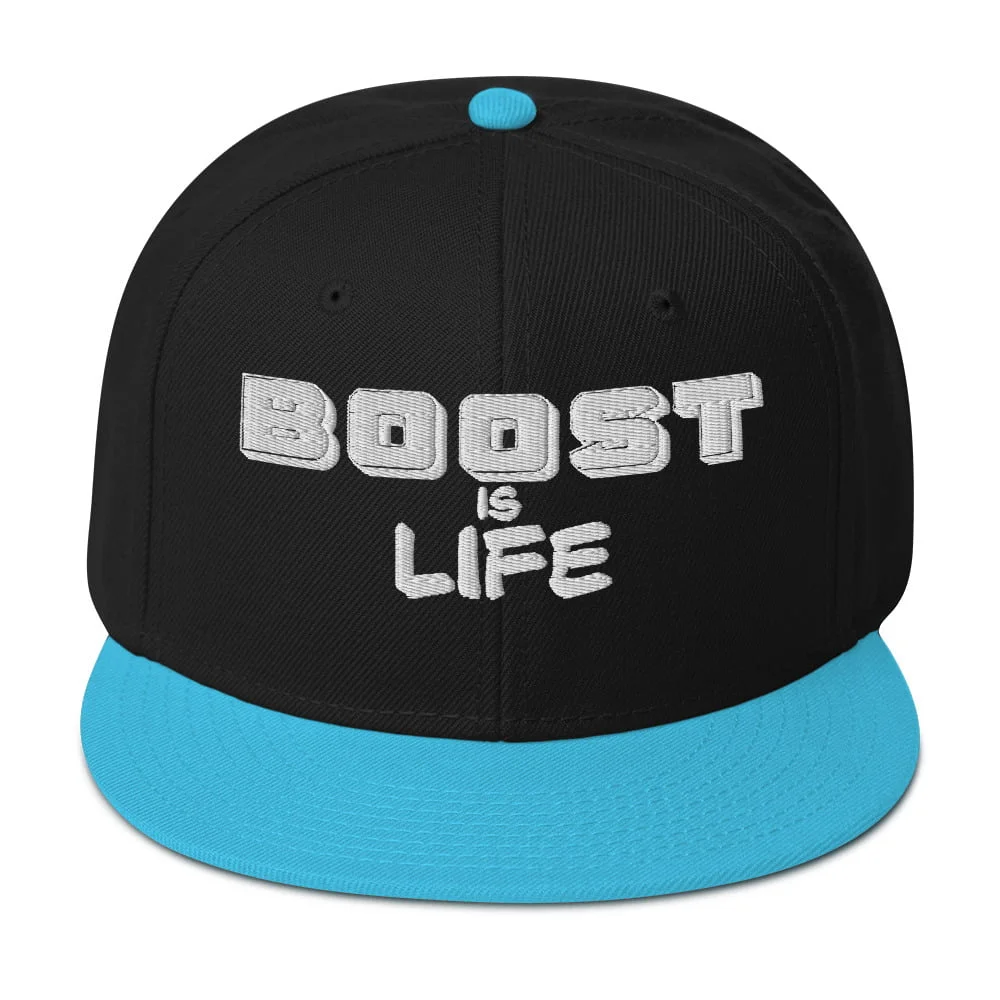 Turbo Boost is Life Snapback Hat - Image 15