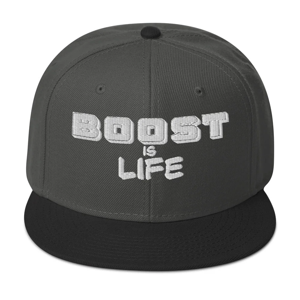 Turbo Boost is Life Snapback Hat - Image 27