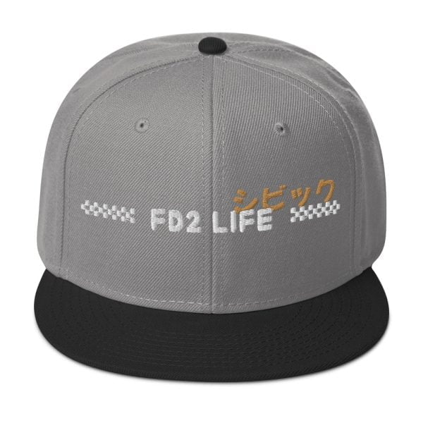 Honda Civic Snapback Hat "FD2 Life"