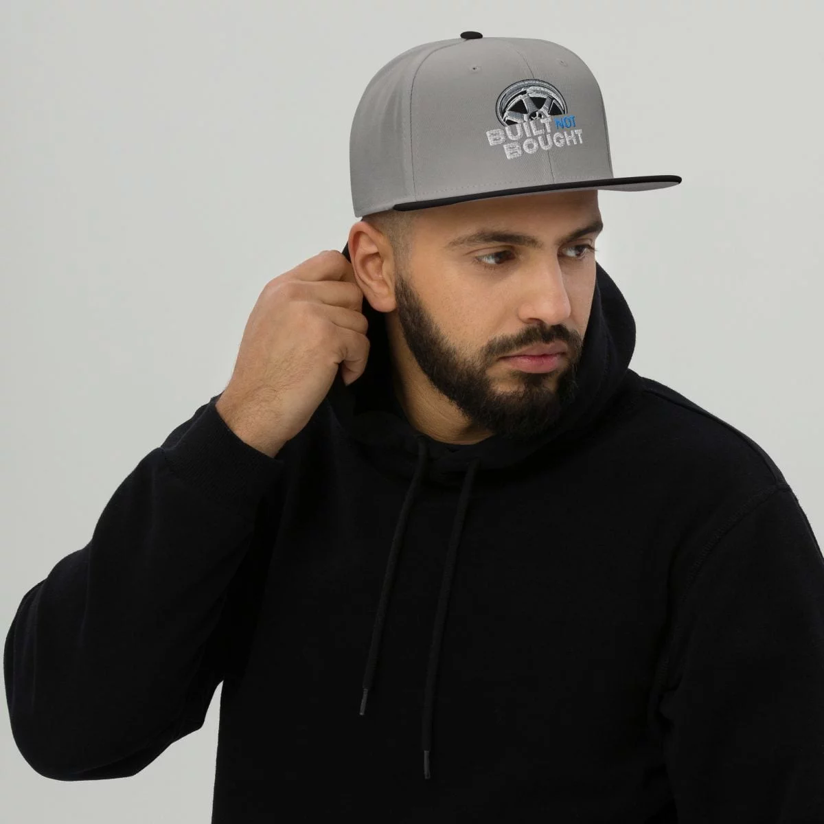 Built Not Bought Snapback Hat - Image 50