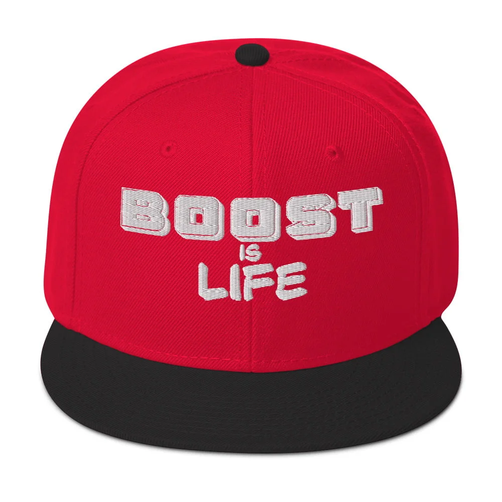 Turbo Boost is Life Snapback Hat - Image 23