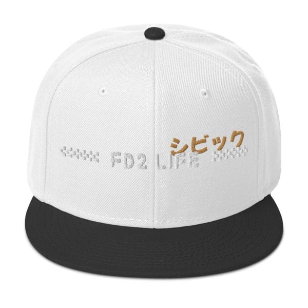Honda Civic Snapback Hat "FD2 Life"