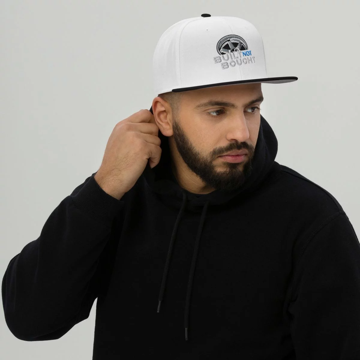 Built Not Bought Snapback Hat - Image 52