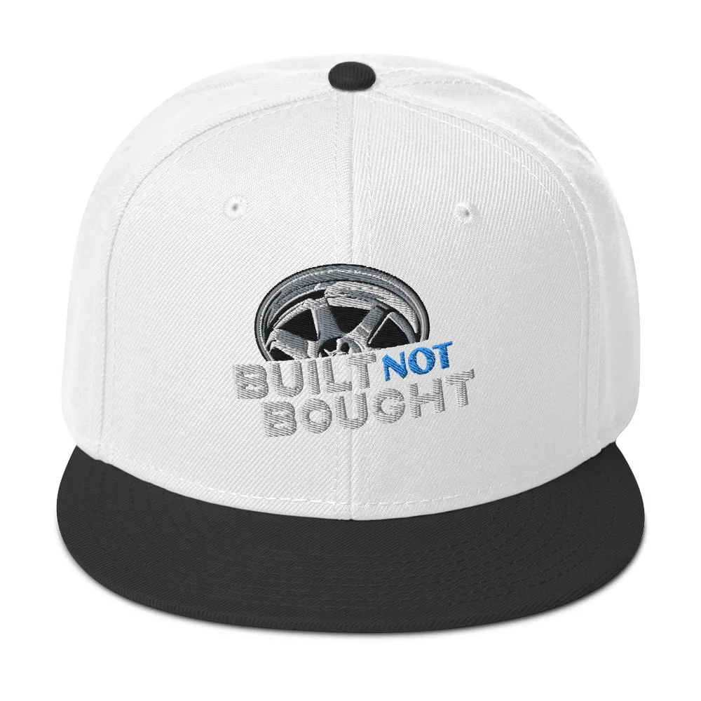 Built Not Bought Snapback Hat - Image 88