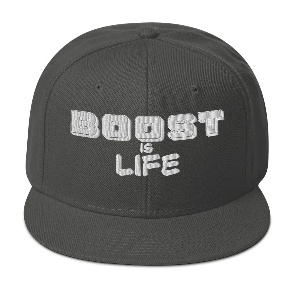 Turbo Boost is Life Snapback Hat - Image 29