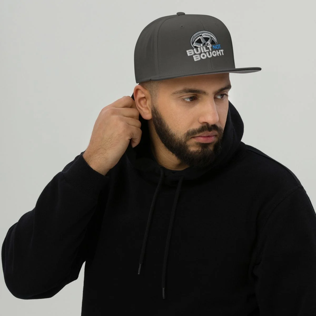 Built Not Bought Snapback Hat - Image 42