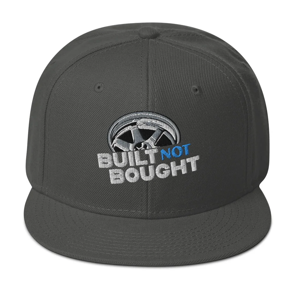 Built Not Bought Snapback Hat - Image 82