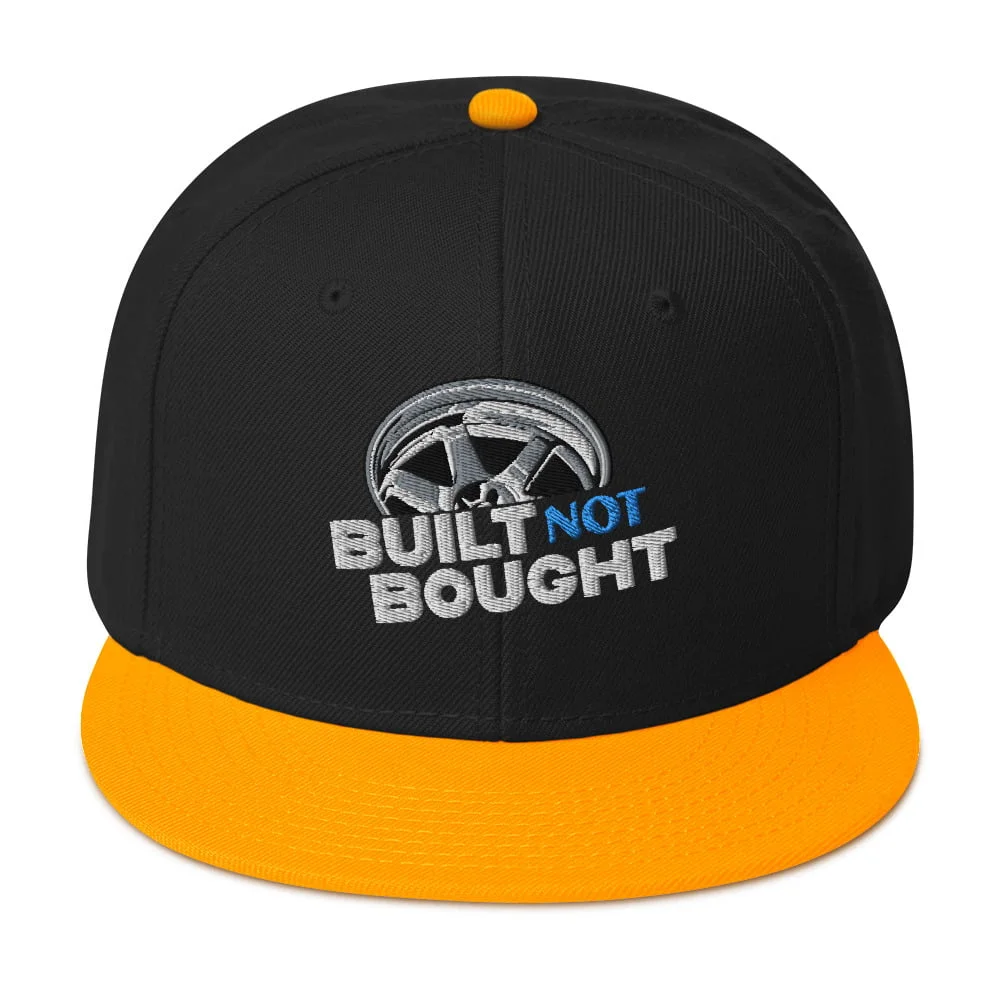 Built Not Bought Snapback Hat - Image 71