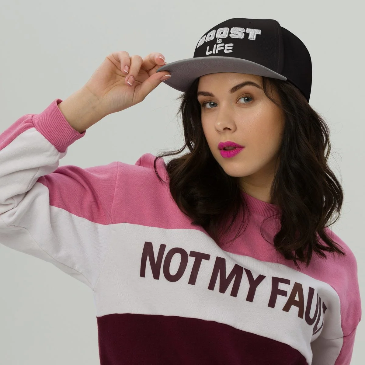 Turbo Boost is Life Snapback Hat - Image 2