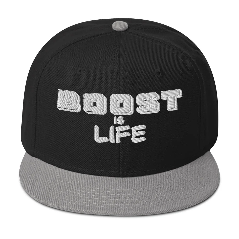 Turbo Boost is Life Snapback Hat - Image 13