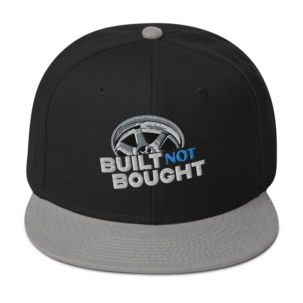 Built Not Bought Snapback Hat - Image 67