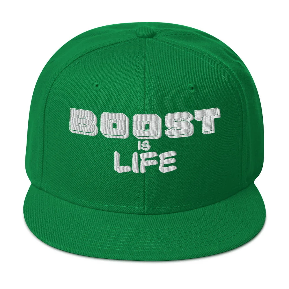 Turbo Boost is Life Snapback Hat - Image 31