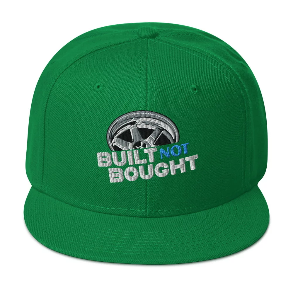Built Not Bought Snapback Hat - Image 84