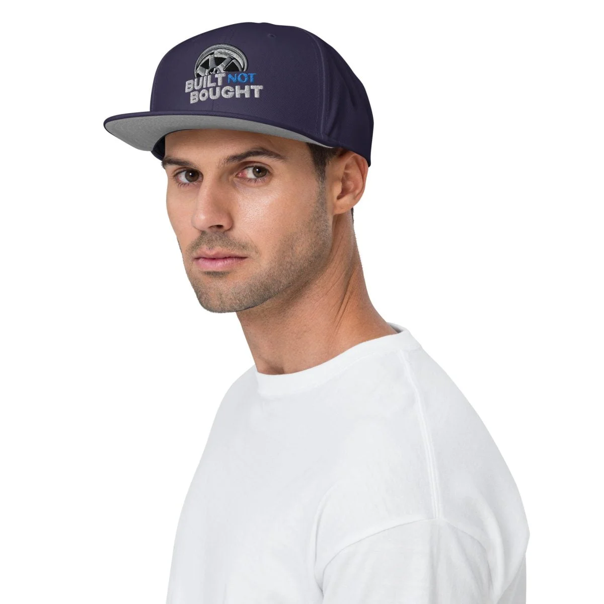 Built Not Bought Snapback Hat - Image 27