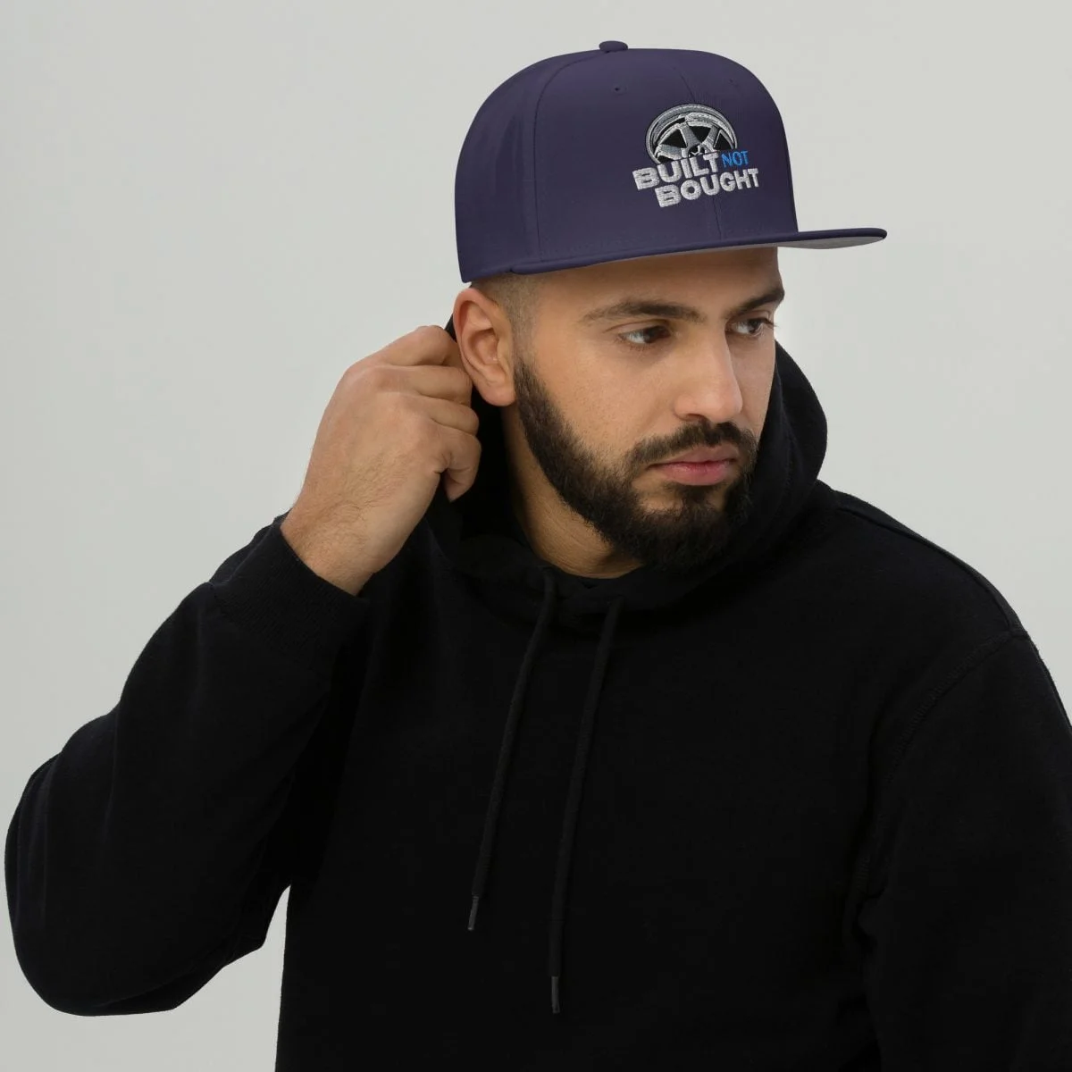 Built Not Bought Snapback Hat - Image 29