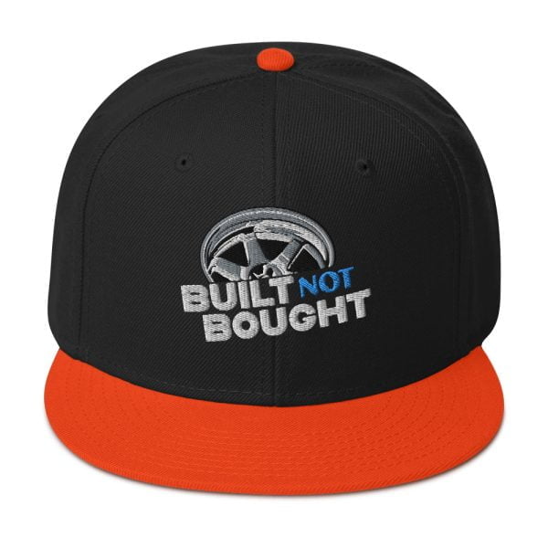 Built Not Bought Snapback Hat