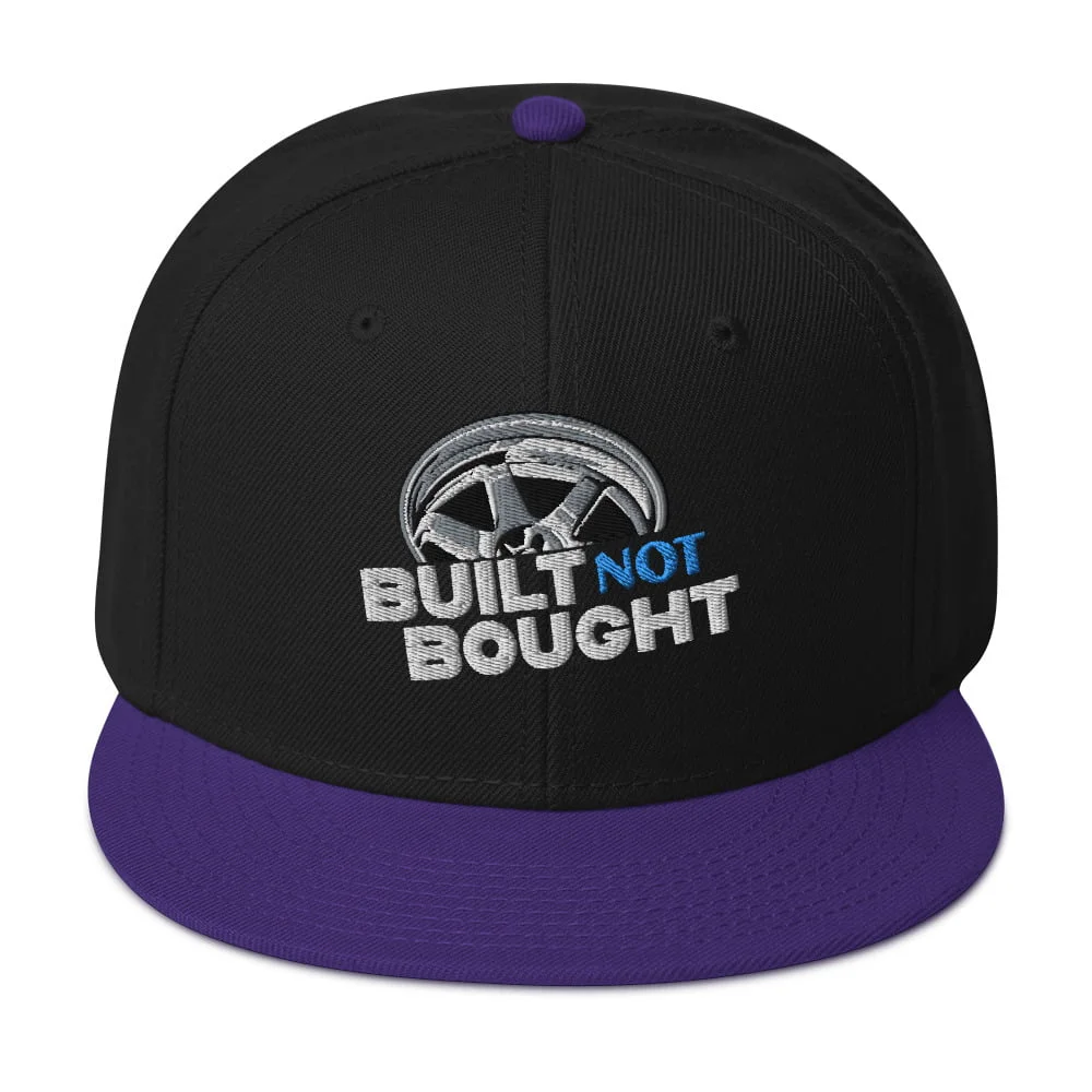 Built Not Bought Snapback Hat - Image 61