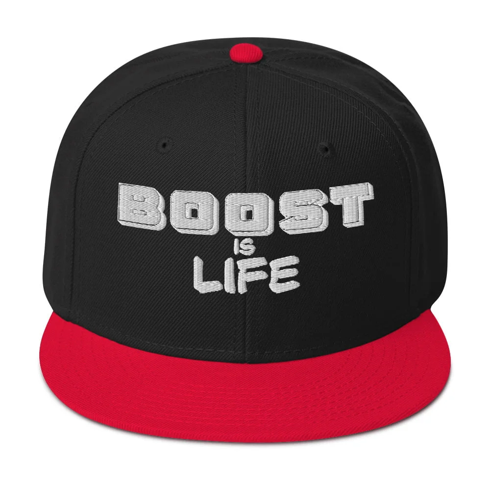 Turbo Boost is Life Snapback Hat - Image 9
