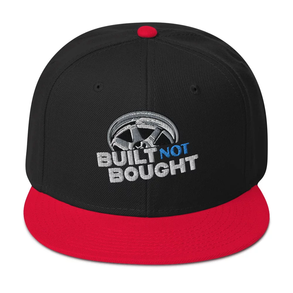 Built Not Bought Snapback Hat - Image 63