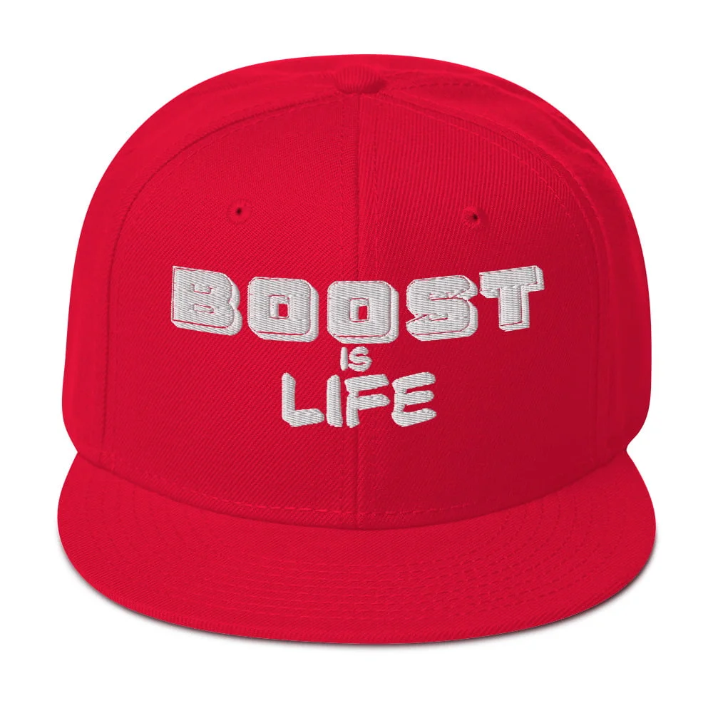 Turbo Boost is Life Snapback Hat - Image 25