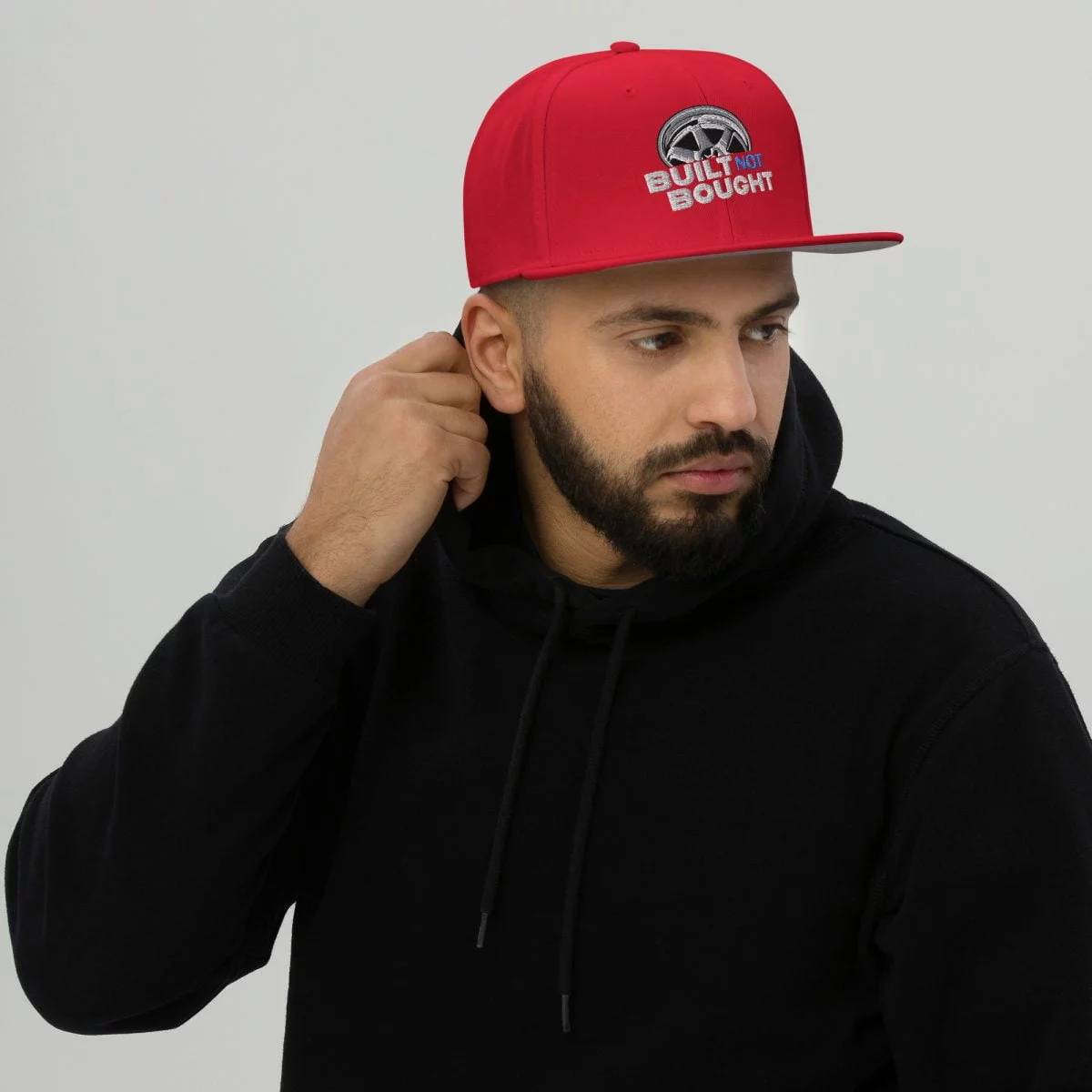 Built Not Bought Snapback Hat - Image 35