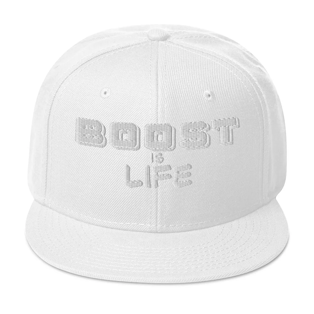 Turbo Boost is Life Snapback Hat - Image 37