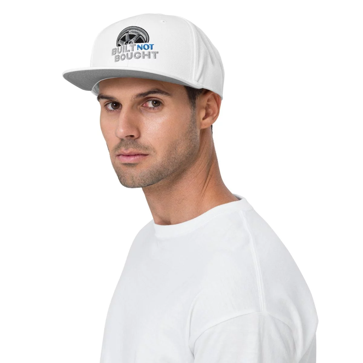 Built Not Bought Snapback Hat - Image 54