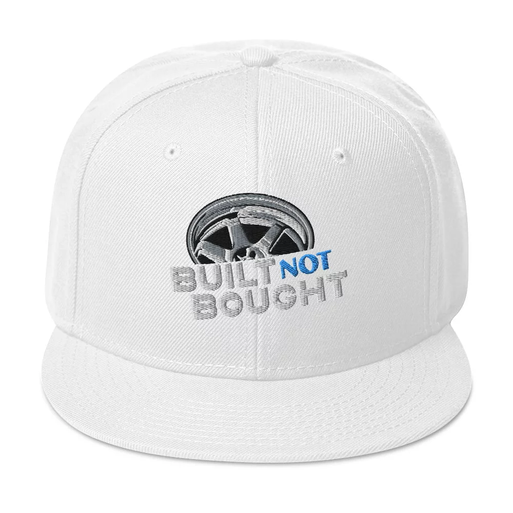 Built Not Bought Snapback Hat - Image 90