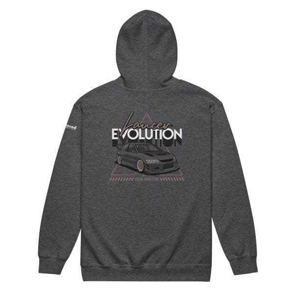 Mitsubishi Lancer Evolution VIII Unisex Zip Hoodie