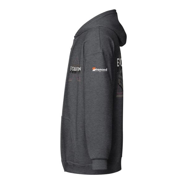 Mitsubishi Lancer Evolution VIII Unisex Zip Hoodie