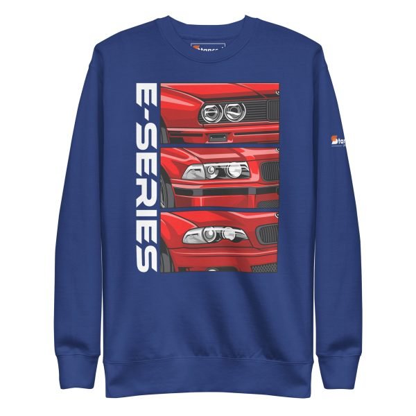 Unisex BMW 3 Series E30 E36 E40 crewneck sweatshirt.