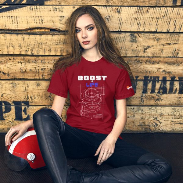 Boost is life Unisex t-shirt