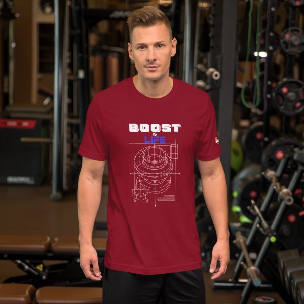 Boost is life Unisex t-shirt