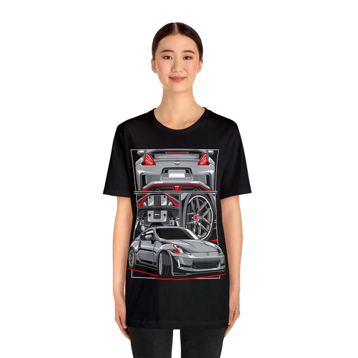 Nissan 370Z Unisex Jersey Short Sleeve Tee - Image 3