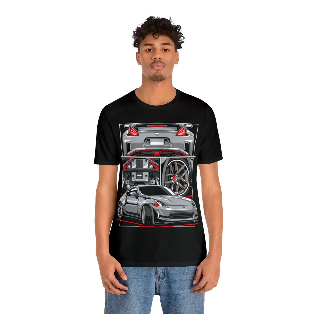 Nissan 370Z Unisex Jersey Short Sleeve Tee - Image 4