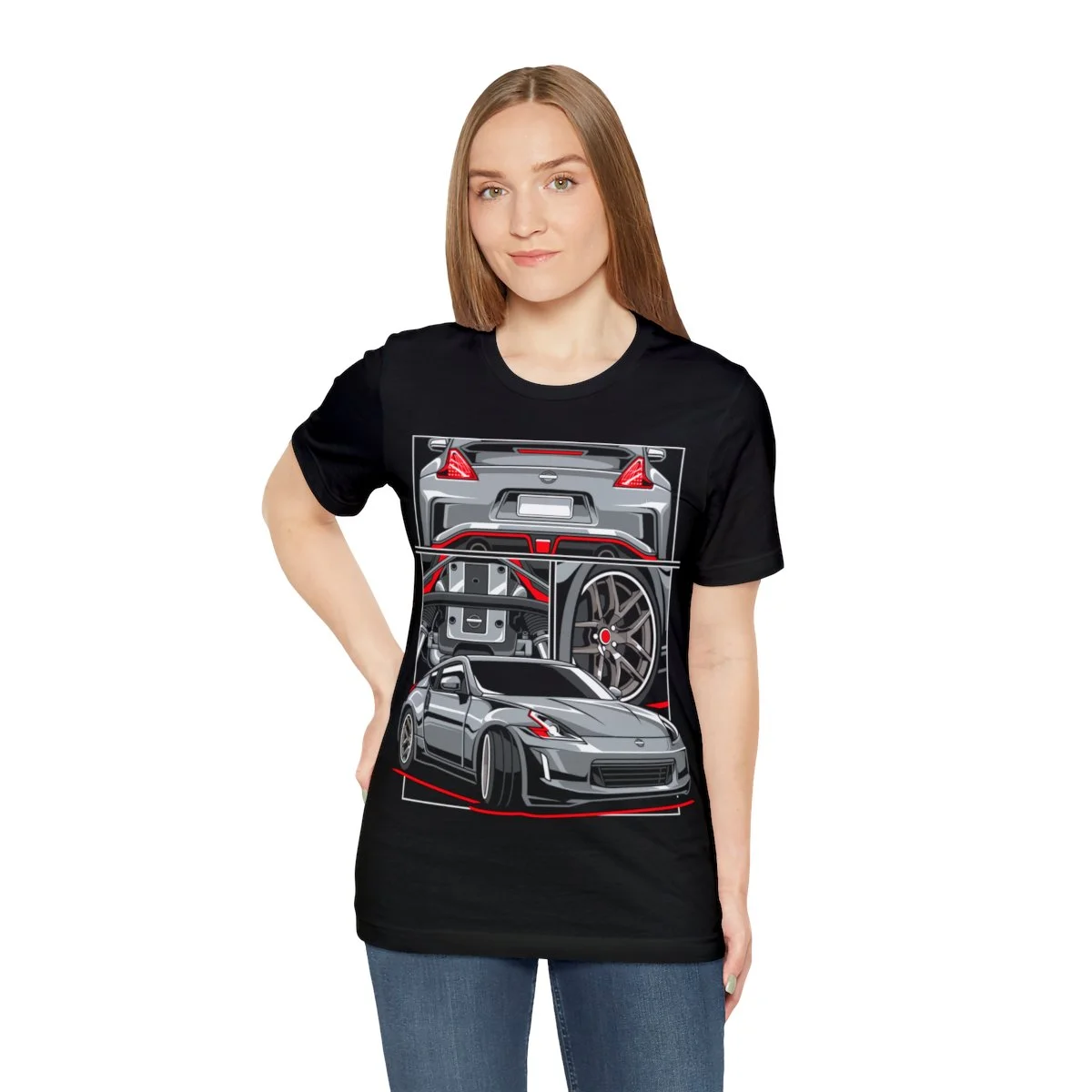 Nissan 370Z Unisex Jersey Short Sleeve Tee - Image 5